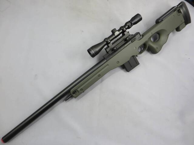 東京マルイ】L96AWS ODストック / ハイマウント・スコープ 