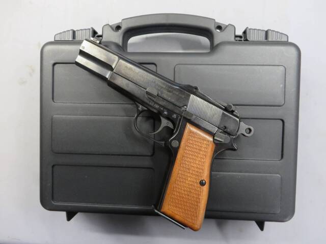 【タナカ】ブローニングハイパワー M1935 ミリタリー スチールフィニッシュ