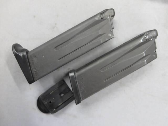 【KSC】H&K USP コンパクト SYSTEM7・アルミスライド・・スペアマガジン・HKガンケース