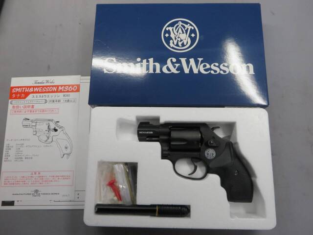 【タナカ】S&W M&P360.357マグナム HW
