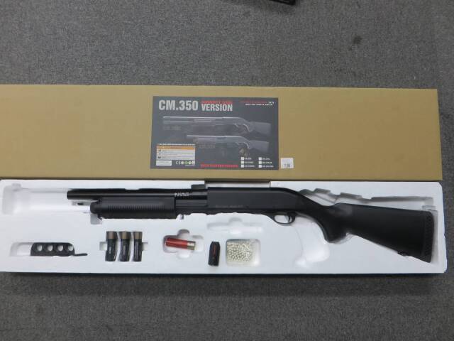 【CM.350 ショットガン シルバーモデル 箱付き 美品】 CM.350 ショットガン シルバーモデル 箱付き 美品】 - メルカリ