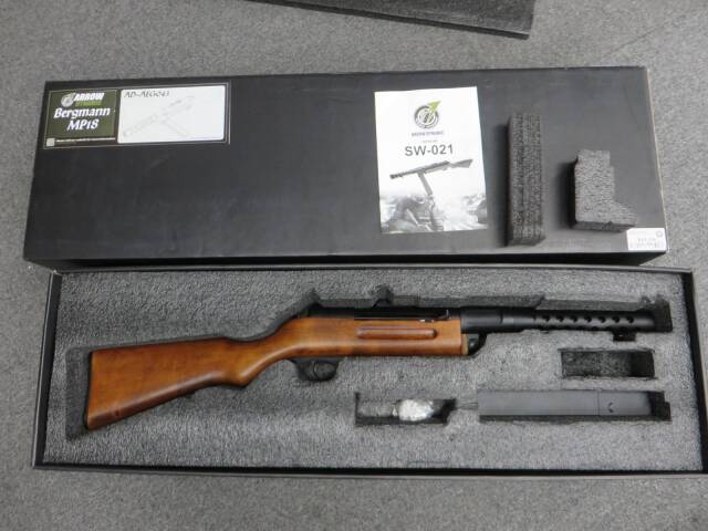 ArrowDynamic】ベルグマン MP18 木製ストック 電動ガン