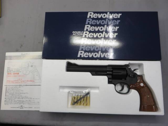 【タナカ】S&W M19 コンバットマグナム 6in HW Ver.3  モデルガン