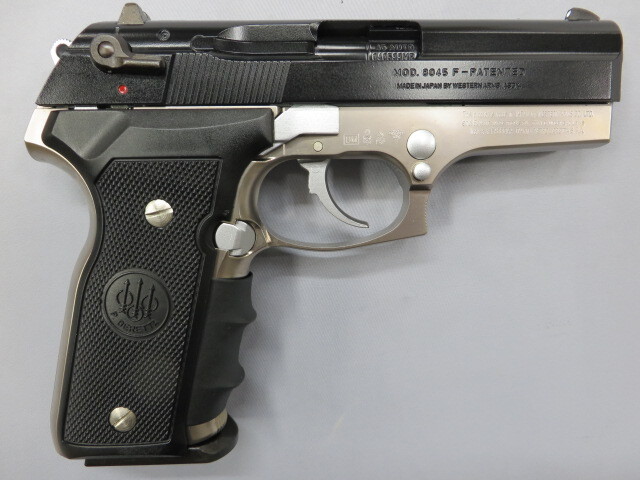 ウエスタンアームズ】ベレッタM8045 フレームシルバー / フィンガー