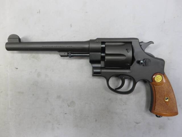 【タナカ】S&W M1917 HE2 6.5in HW イギリス国軍 モデルガン
