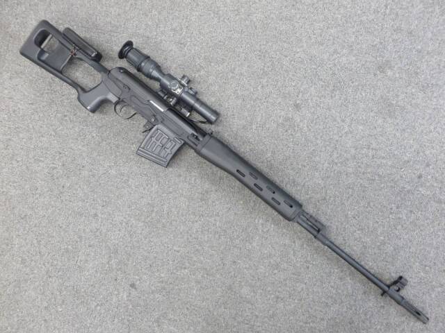 SVDドラグノフ用PSO-01タイプ　スナイパーライフルスコープ REAL SWORD AEG 電動ガン SVD ドラグノフスナイパーライフル