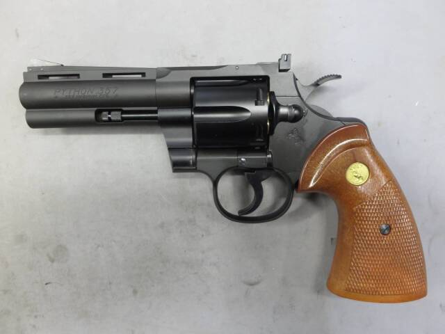 【タナカ】コルトパイソン.357mag 4in R-Model HW