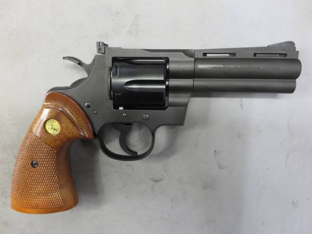 【タナカ】コルトパイソン.357mag 4in R-Model HW