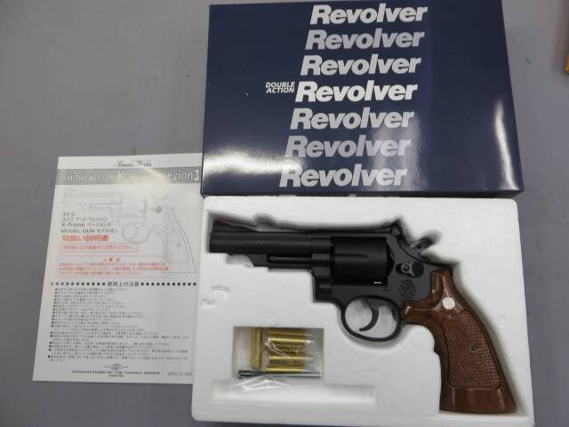 タナカ】S&W M19 コンバットマグナム 4in HW Ver.3 モデルガン