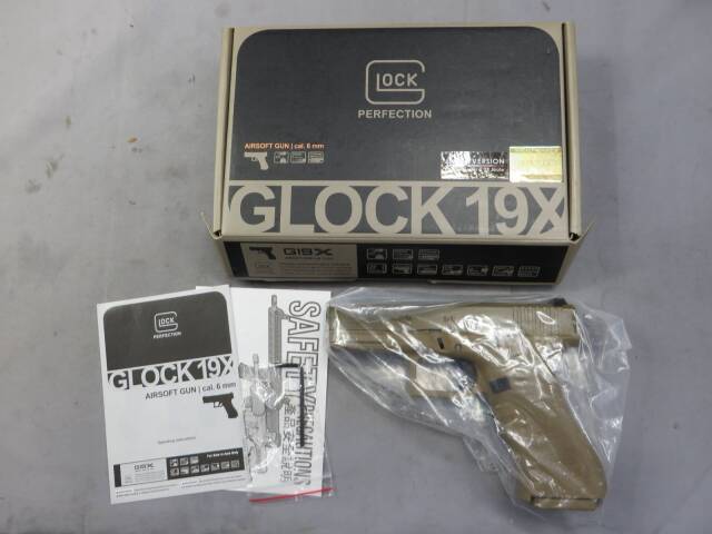【UMAREX】グロック19X  / メタルスライド G19X Glock19X