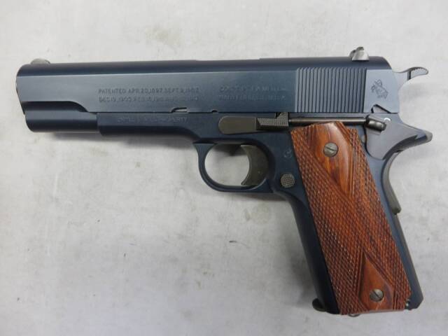 ウエスタンアームズ】コルト M1911 ロイヤルブルー