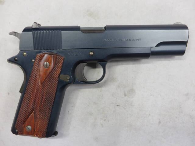 【ウエスタンアームズ】コルト M1911 ロイヤルブルー