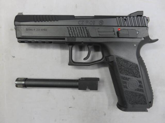 【Carbon8】CZ P-09 CO2・サイレンサー対応アウターバレル