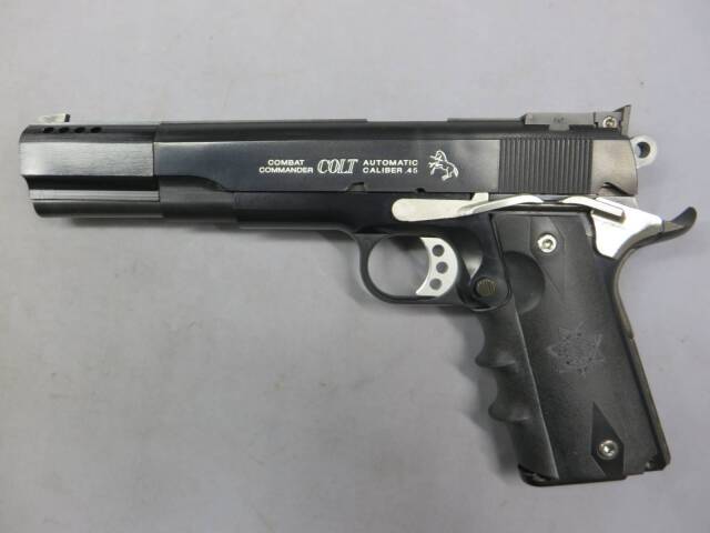 WA・MGC】コルト コンバット コマンダー カスタム モデルガン