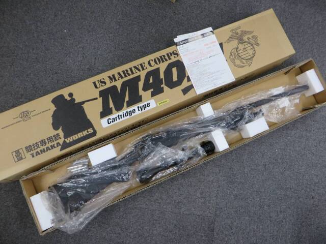 タナカ】M40A1 Ver.2 カートリッジ・スコープ・バイポッド ガス