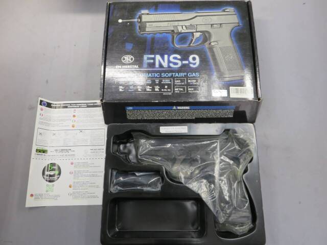 Cybergun FNS-9 FNHerstal公式ライセンス Cybergun FNS-9 GBB Pistol Airsoft ( Black ) ( FNS9 )