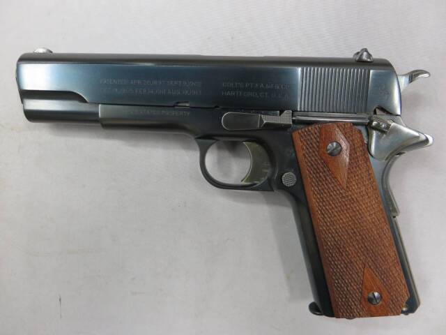 ウエスタンアームズ】コルトM1911 ロイヤルブルー・ブルーイング