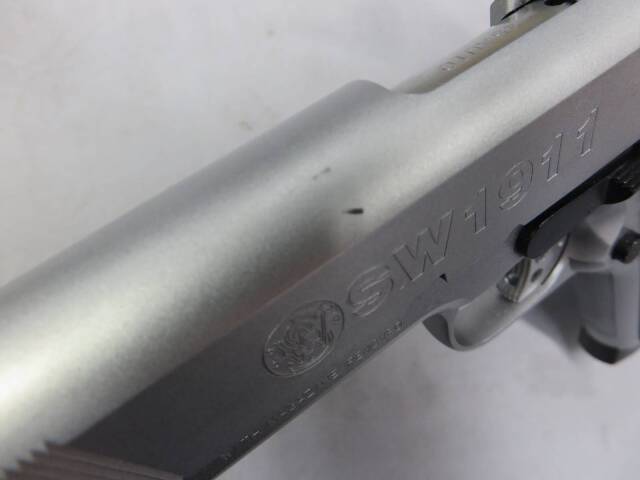 【ウエスタンアームズ】S&W SW1911 シルバー