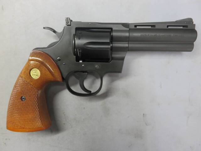 【タナカ】コルトパイソン.357mag 4in HW R-Model