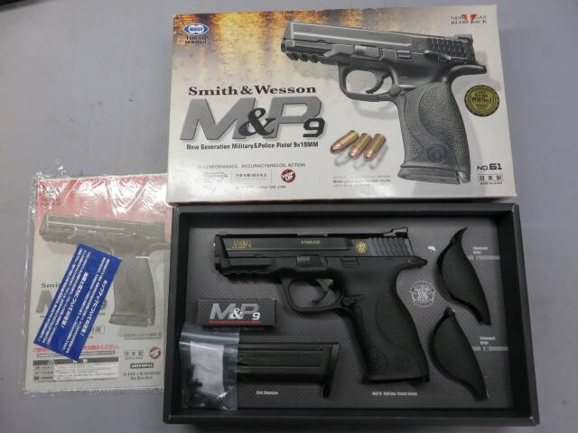 【東京マルイ】S&W M&P 9・デトネーター カスタムスライド・Nebulaフレーム 他