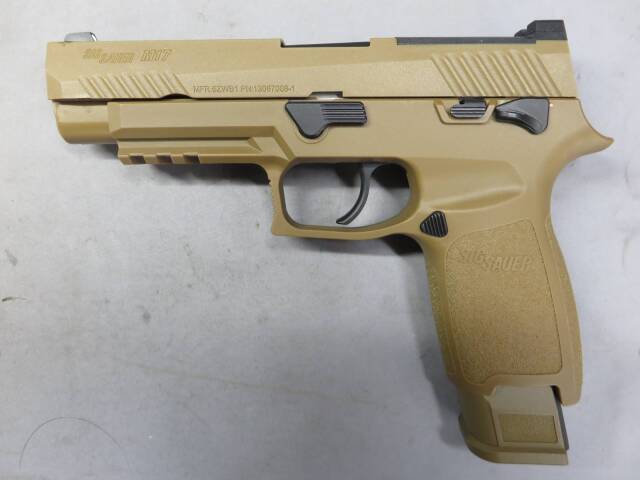 【SIG AIR・Laylax】SIG SAUER ProForce M17 コヨーテタン CO2 アメリカ陸軍最新型制式採用拳銃