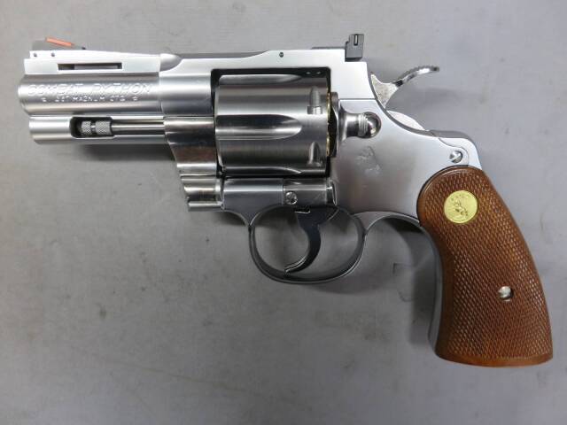 【タナカ】コルト パイソン 3in R-Model ステンレス