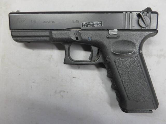【KSC】グロック18C ストレートフレイム | オーストリア国家警察対テロ特殊部隊「コブラ」刻印モデル・Glock18C   G18C