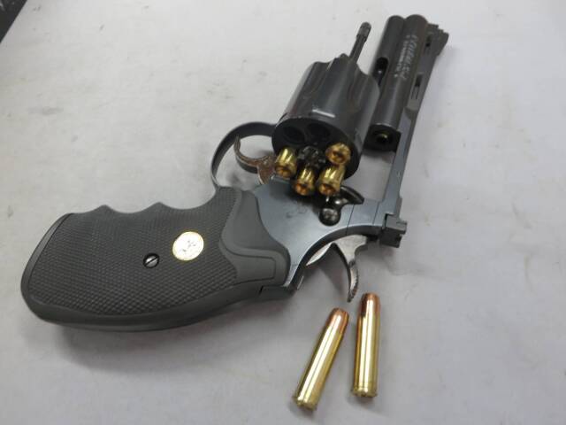 【東京マルイ】コルトパイソン.357mag 4in・ライブカート カスタム