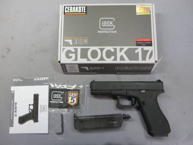 【GHK・UMAREX】グロック17 Gen.5 MOS メタルスライド・G17 Glock17