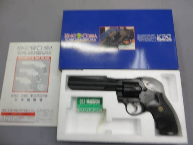 【KSC】キングコブラ 6in ウルティメイトブラック　モデルガン
