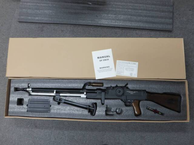 電動ガン　ブルーノ　ZB26 VIVA ARMS :ZB26 ブルーノ 軽機関銃 フルメタル 電動ガン (Japan Ver