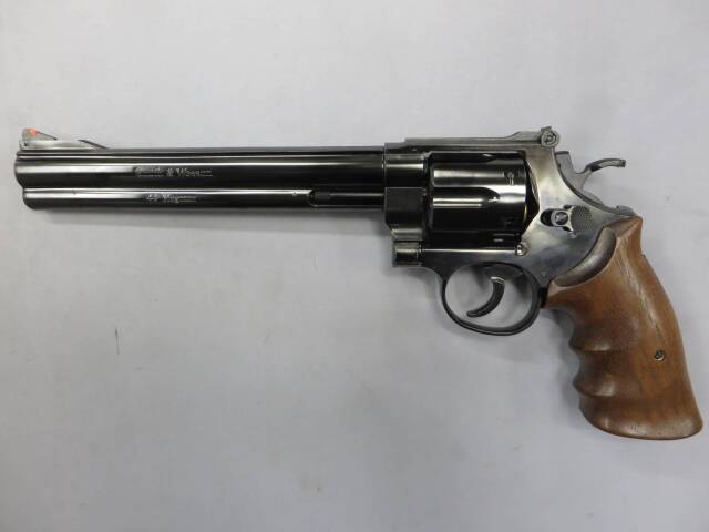 【マルシン】S&W M29 クラシック 8・3/8in ディープブラック 木製グリップ仕様 Xカートリッジ