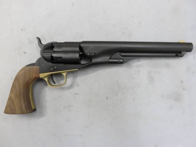 【CAW】コルトM1860 Army 7.5in HW With フル フルーテッド シリンダー モデルガン