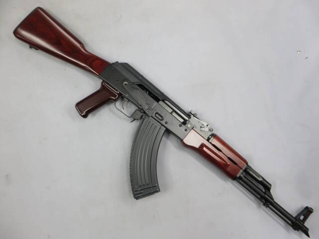 【東京マルイ】AKM GBB / ウッドハンドガード・DYTAC SLR BILLET ストック