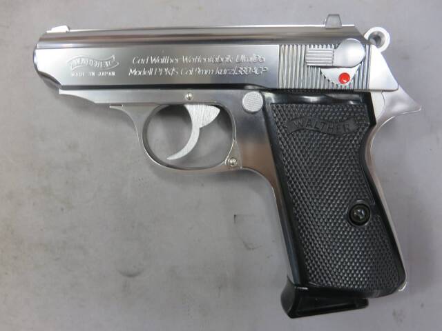 【マルゼン】ワルサー ニューPPK/S ステンレスモデル