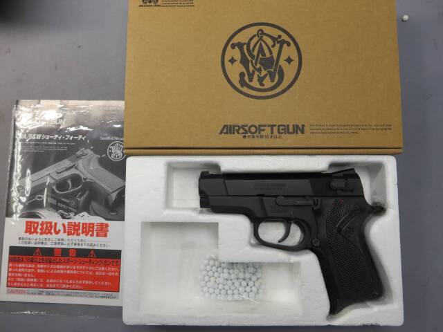【ウエスタンアームズ】S&W ショーティ40 ブラック