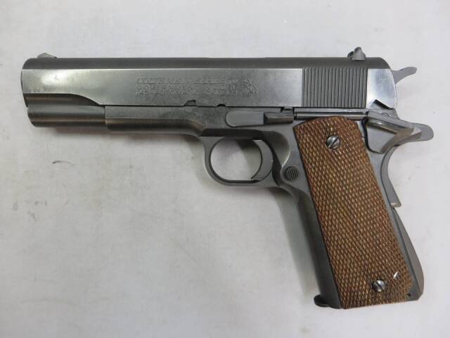 【MGC】 コルト ガバメント MK4シリーズ70 SRH (スーパーリアルHW）・木製グリップ モデルガン