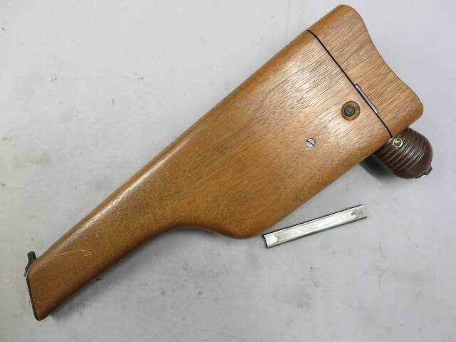 【マルシン】モーゼルM712　エクセレントHW ダミーカート仕様 ・ショルダーストックホルスター