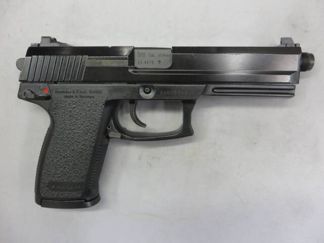 【KSC】MK23 SOCOMピストル コマーシャル ディープブラックコーティング