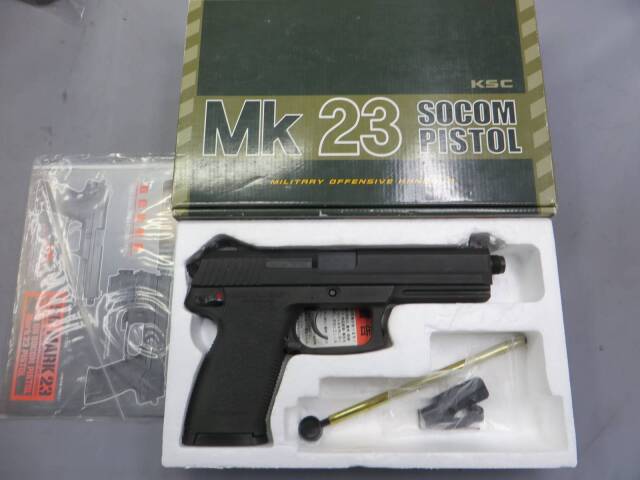 【KSC】MK23 SOCOMピストル HW 05ハードキック