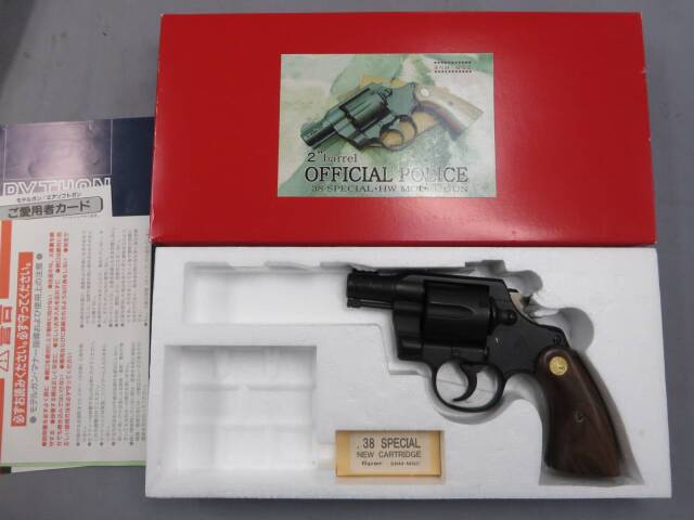 【MGC・SNM】オフィシャル ポリス 2in .38スペシャル HW モデルガン