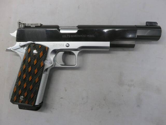 【MGC】PIN GUN・クラーク ボーリングピン モデル フレームシルバー  モデルガン