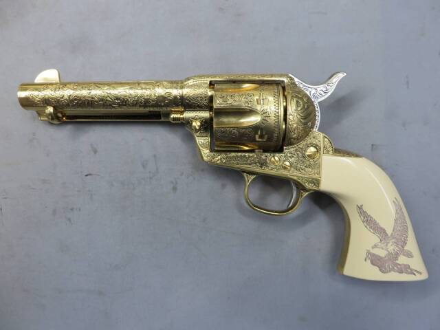 【マルシン】SAA.45  PEACEMAKER STAGECOACH 桐箱入 金属モデルガン