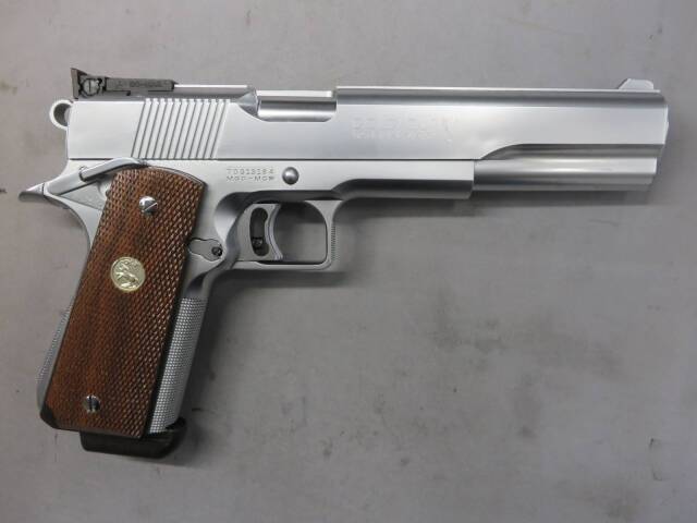 【MGC】ホーグ ナショナルマッチ 6in ロングスライド カスタム シルバー モデルガン