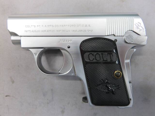 【コクサイ】コルト ポケット.25 シルバー モデルガン