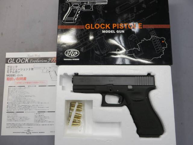 【タナカ】グロック17C Gen.3 フレイムHW Evolution2 改 リミテッドエディション モデルガン