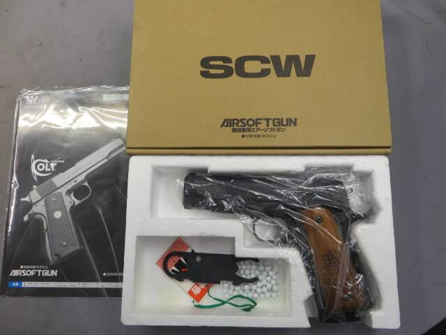【ウエスタンアームズ】S&W SW1911 ガンサイトエディション ブラック