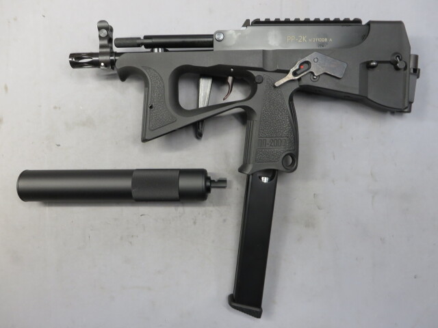 Modify PP-2000 PP-2K 新品 ロングマガジン 強化セレクター MODIFY】 PP-2K・PP-2000・サプレッサー・ロングマガジン CO2