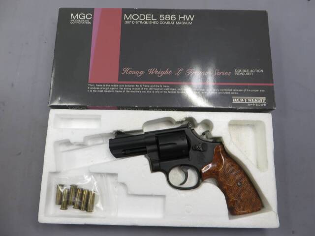 【MGC】S&W M586 HW 3インチ キャリーコンプ モデルガン