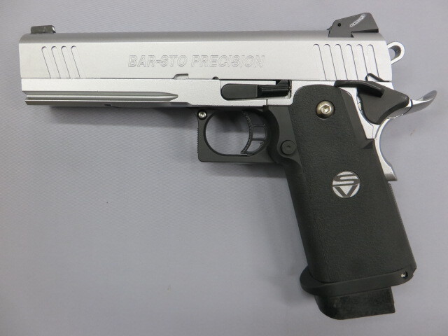 【ウエスタンアームズ】バーストプレシジョン BS45 オールシルバー WA ウエスタンアームズ】バーストプレシジョン BS45 オールシルバー